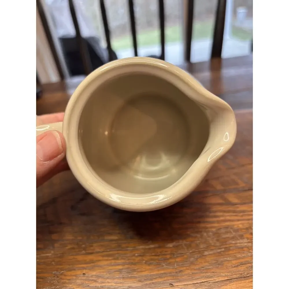 NORITAKE STONEWARE PAINTED DESERT GRAVY BOAT /CREAMER 8603 Cottage